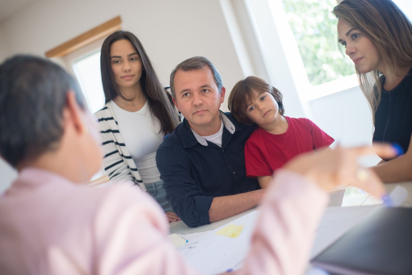 Family consultation with a professional lawyer