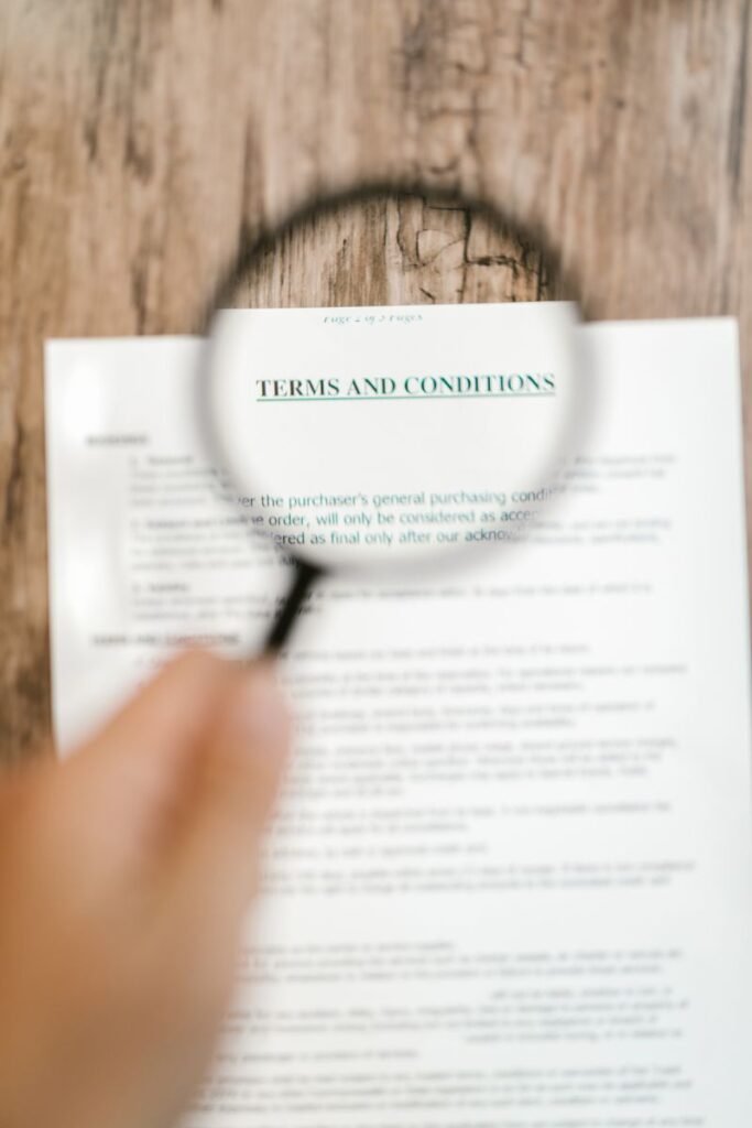Closely reviewing contract terms and conditions to avoid unenforceability in Pakistan