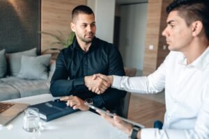 Business founders comparing partnership and private limited company structures in Pakistan